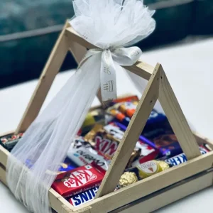 Luxury chocolate gift basket for birthday delivery in Karachi